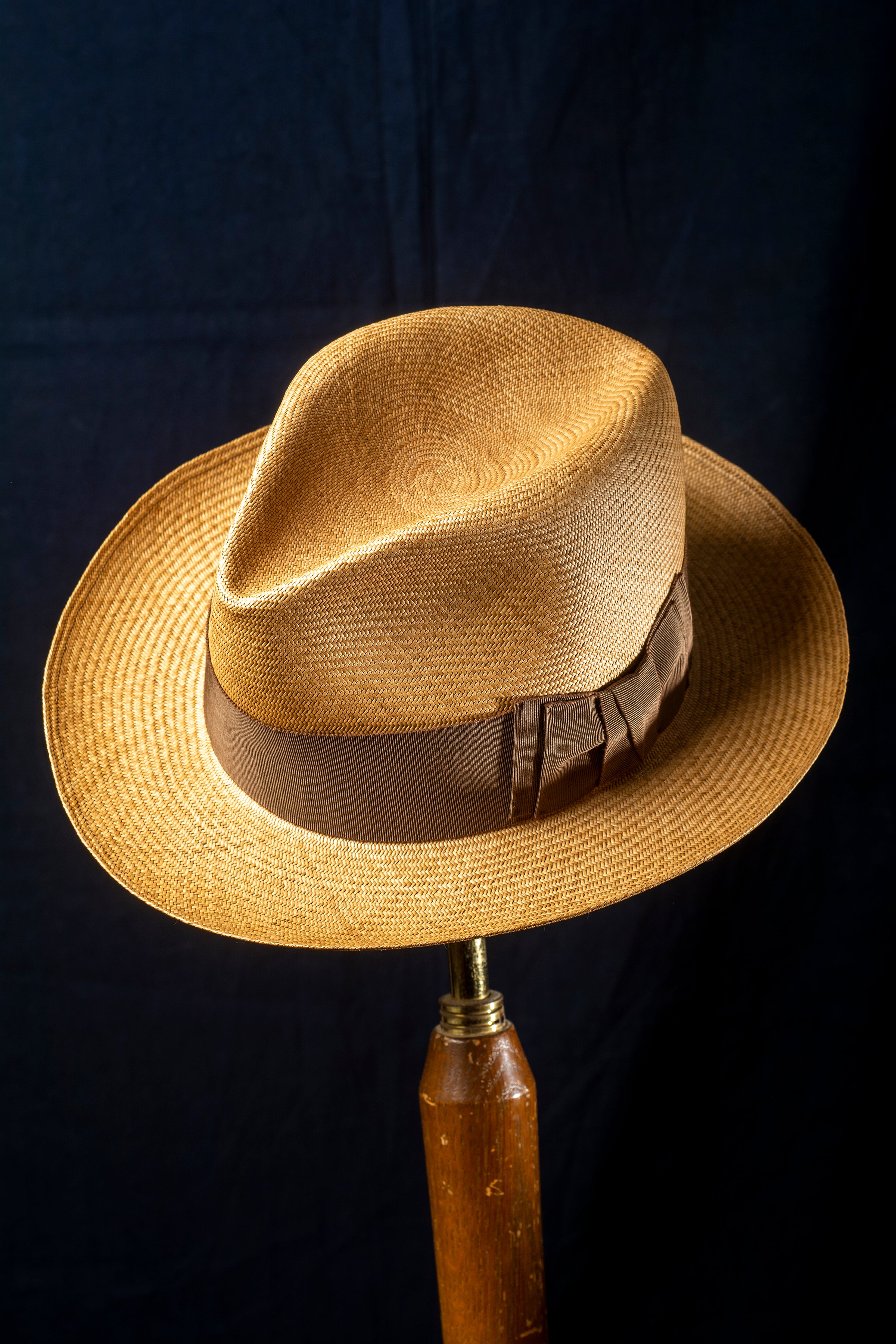 Panama Straw Fedora 7 1/2 -