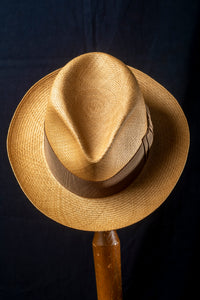 Panama Straw Fedora 7 1/2 -