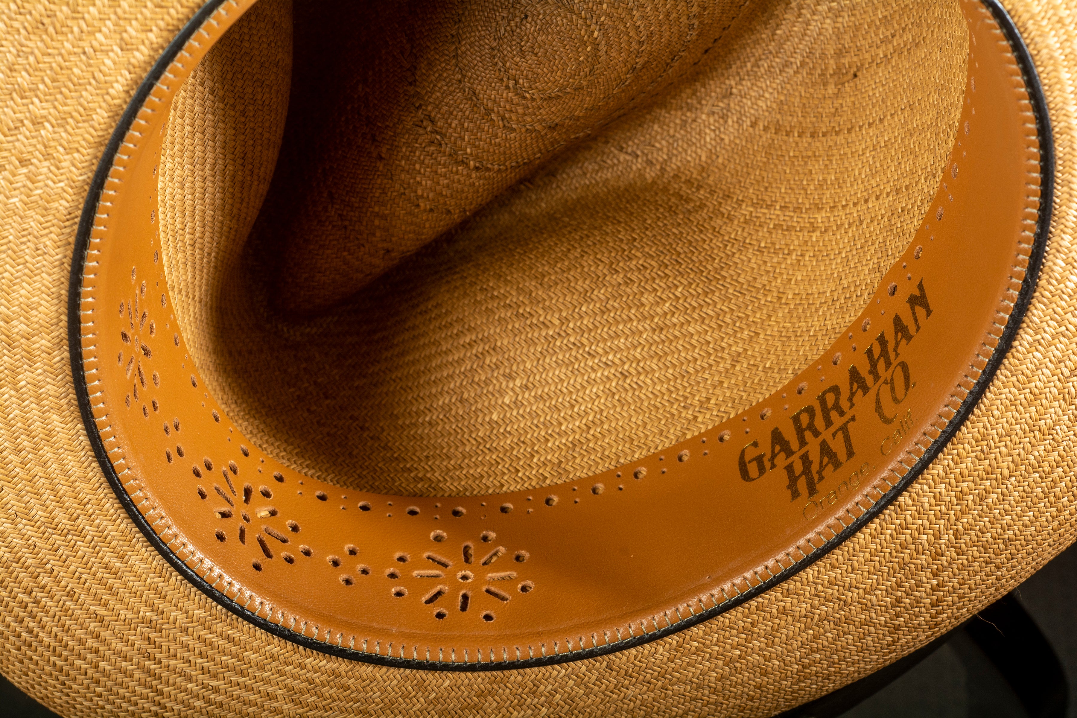 Panama Straw Fedora 7 1/2 -