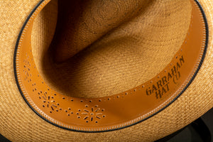Panama Straw Fedora 7 1/2 -