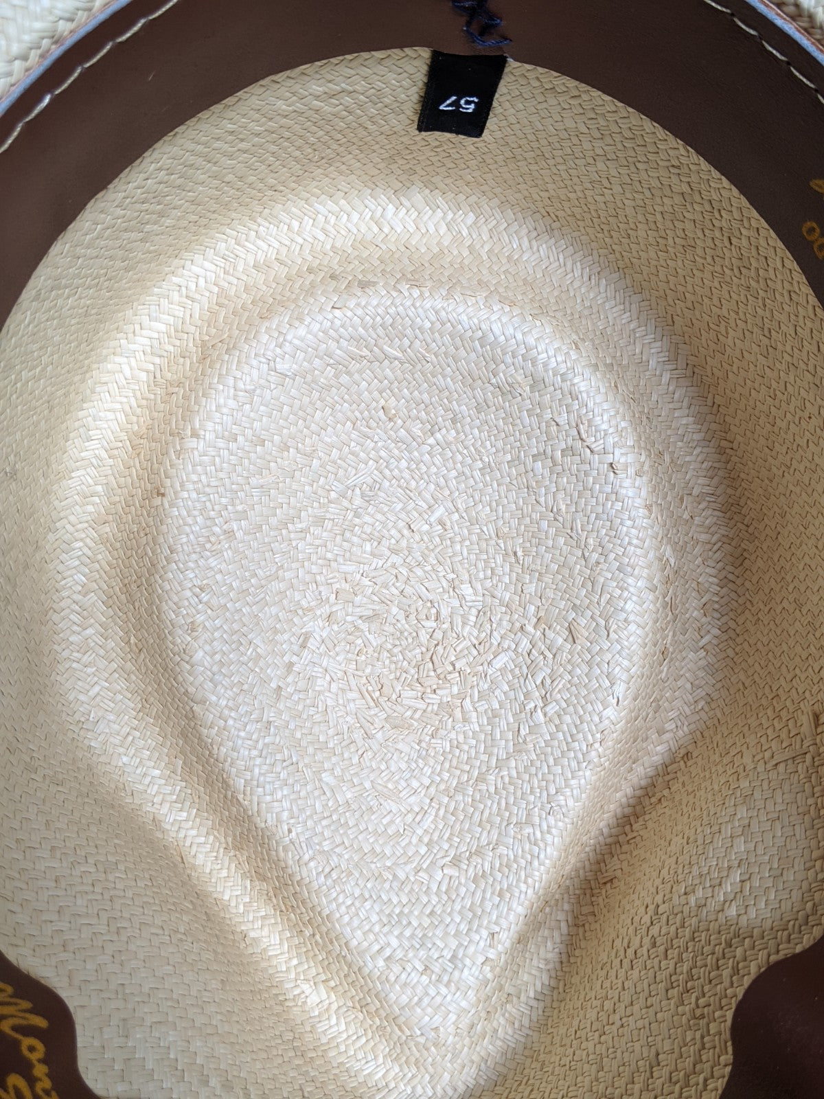 Fedora 7 1/4 - Natural (Montecristi Panama) #20-202