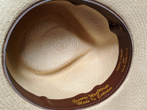 Fedora 6 7/8 - Natural (Montecristi Panama) #20-198